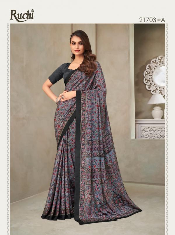 Ruchi Vivanta Silk 18 Beautiful Styles Designer Saree Collection